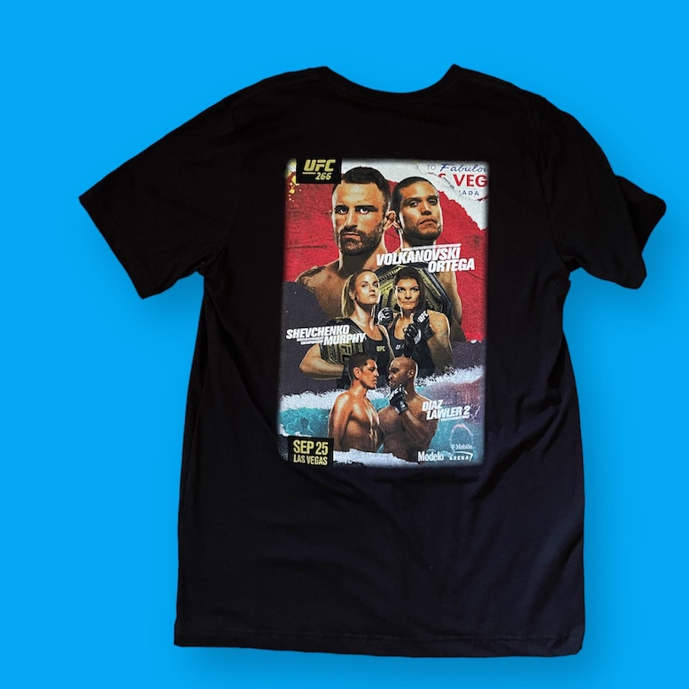 UFC 266 Nick Diaz vs Robbie Lawler 2 Event Shirt